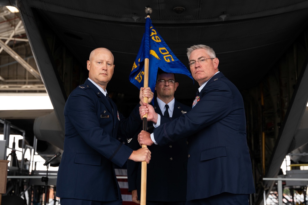 180th Airlift Squadron Change of Command