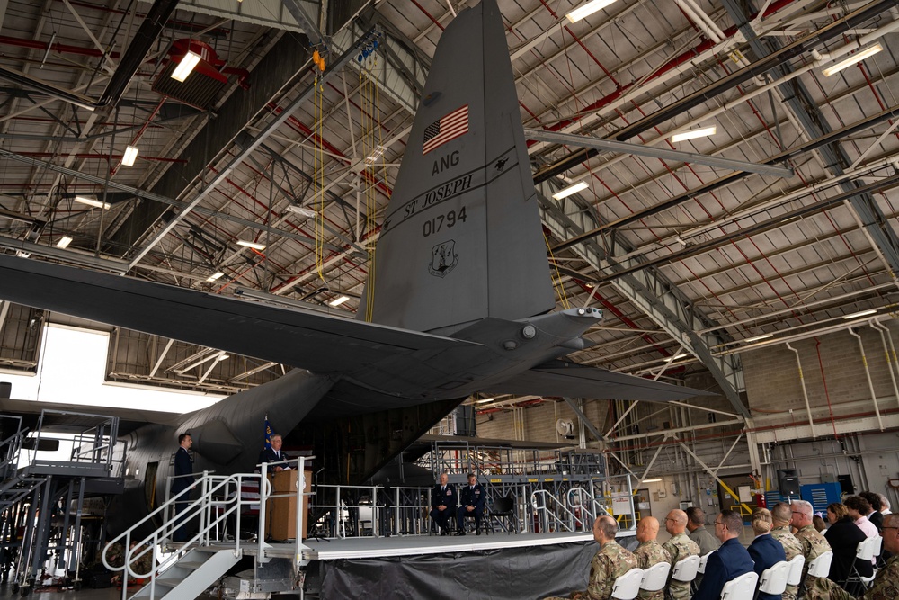 180th Airlift Squadron Change of Command