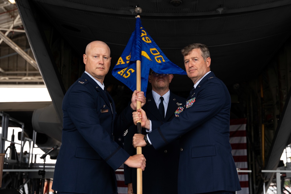 180th Airlift Squadron Change of Command