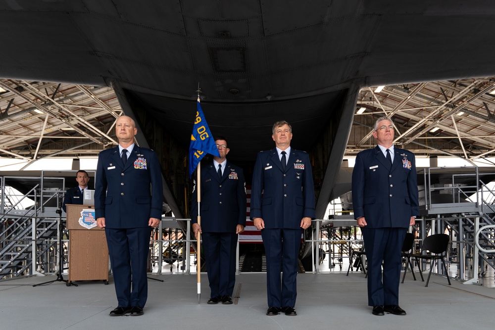 180th Airlift Squadron Change of Command