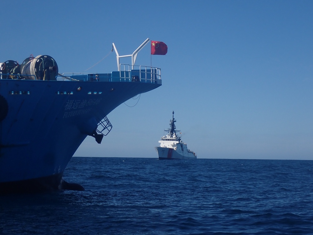 Coast Guard Cutter Bertholf operations