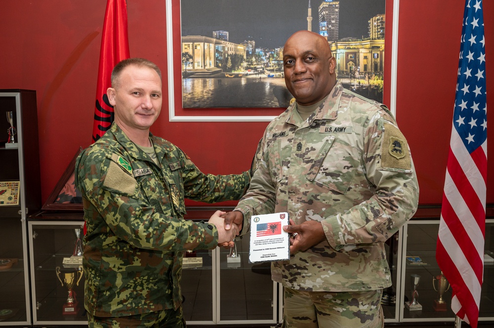 New Jersey National Guard Staff visits Albanian Land Component
