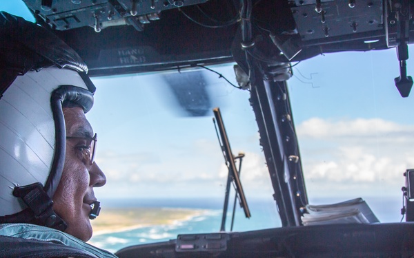 1st MAW Commanding General Visit of Marine Corps Base Hawaii