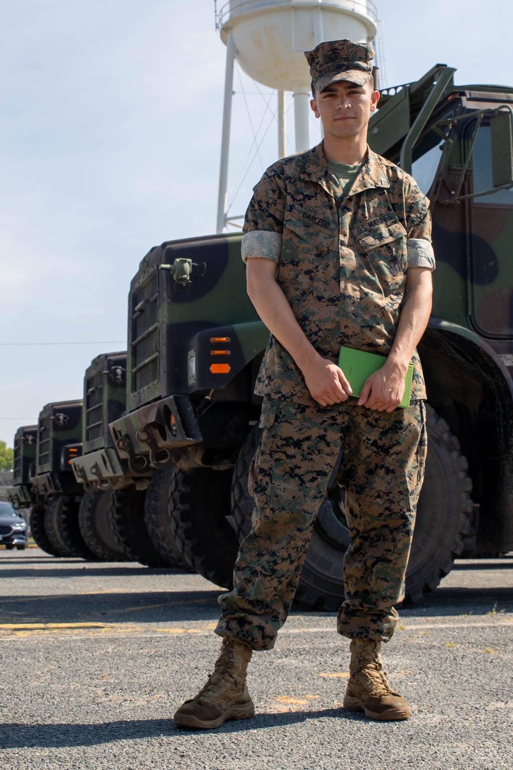 Marine goes from learning to drive to coaching Marines to shoot