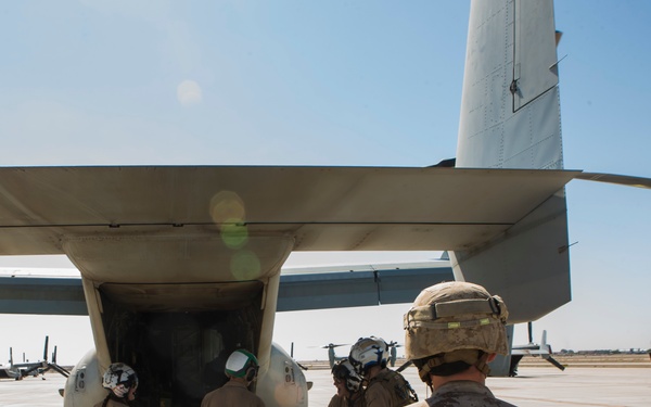 MV-22B Osprey Day Battle Guns