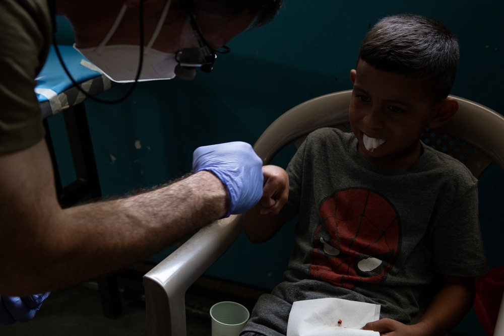 Building partnerships: JTF-B medical members provide care to locals in Department of Cortés, Honduras