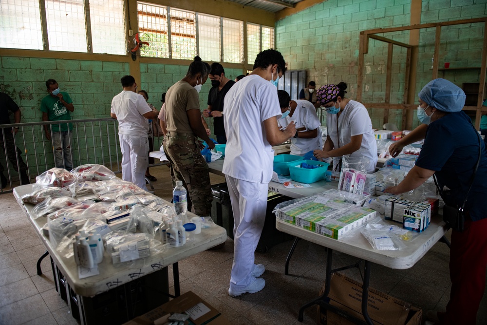 Building partnerships: JTF-B medical members provide care to locals in Department of Cortés, Honduras