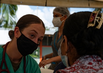 Building partnerships: JTF-B medical members provide care to locals in Department of Cortés, Honduras
