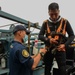 U.S. Navy Divers Work with Peruvian Navy Divers
