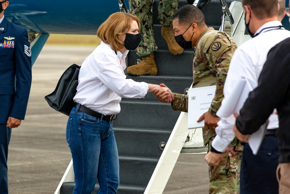 U.S. Deputy Secretary of Defense Kathleen Hicks Visits Fort Pickett