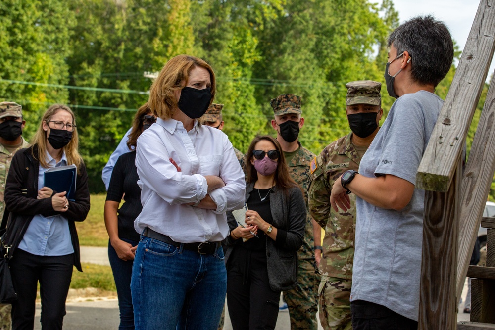 U.S. Deputy Secretary of Defense Kathleen Hicks Visits Fort Pickett