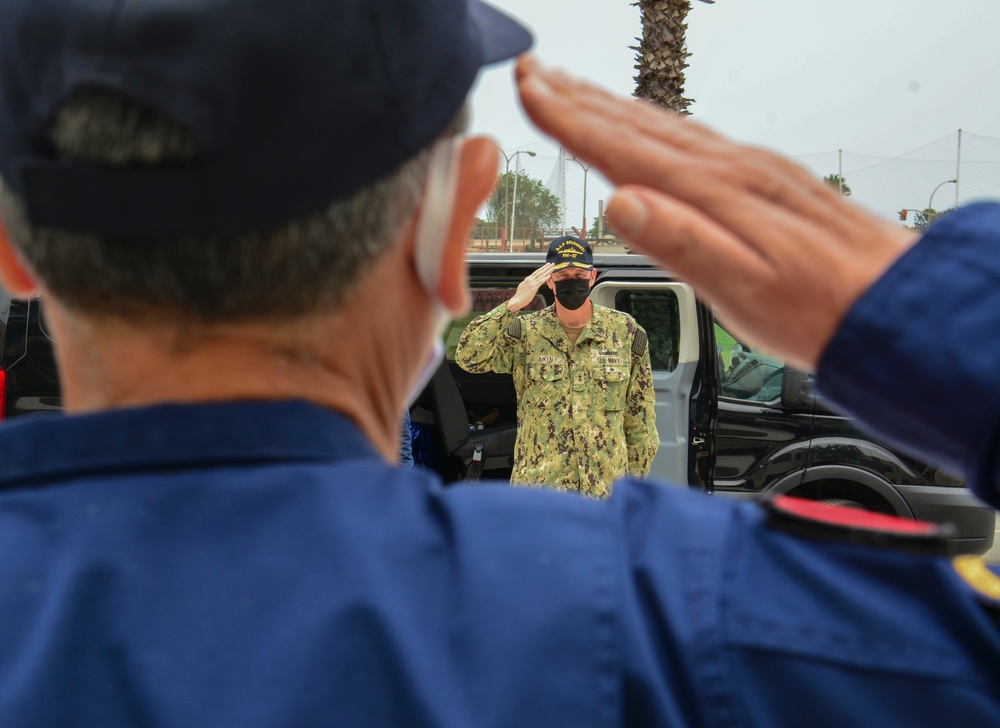 Rear Adm. Jim Aiken Arrives at Peruvian navy Commander, Pacific Operations Command