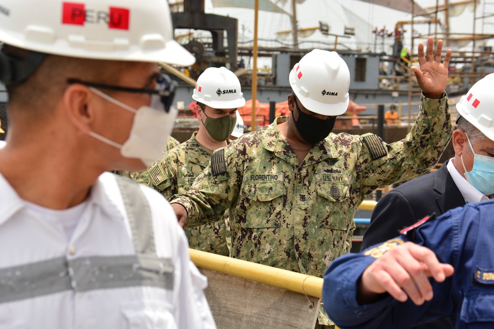 Command Master Chief Robert Florentino Tours SIMA