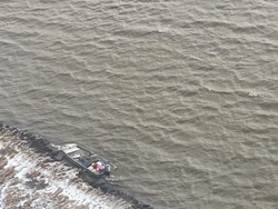 Coast Guard, partner agencies locate, rescue 3 teens on Selawik Lake