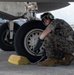 Marines participate in hot pit refueling with 18th Wing Airmen