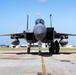 Marines participate in hot pit refueling with 18th Wing Airmen
