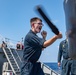 USS Higgins (DDG 76) conducts SRF-B training.