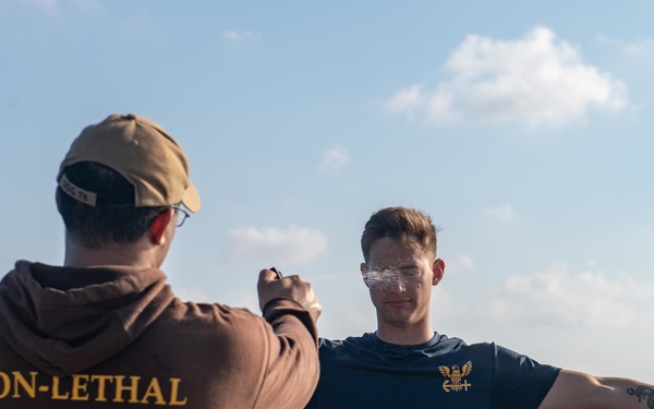 USS Higgins SRF-B training