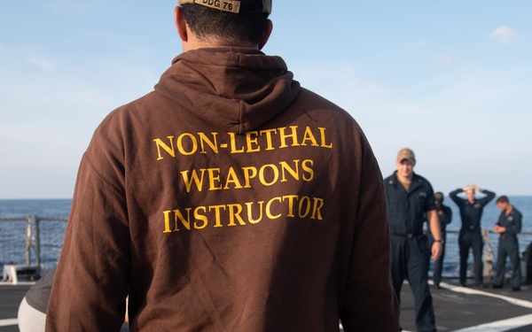 USS Higgins SRF-B training