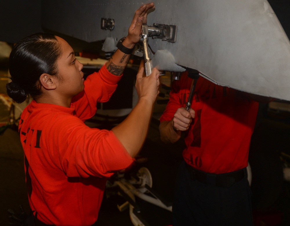 Truman is conducting readiness training in the Atlantic Ocean in preparation for future operations.