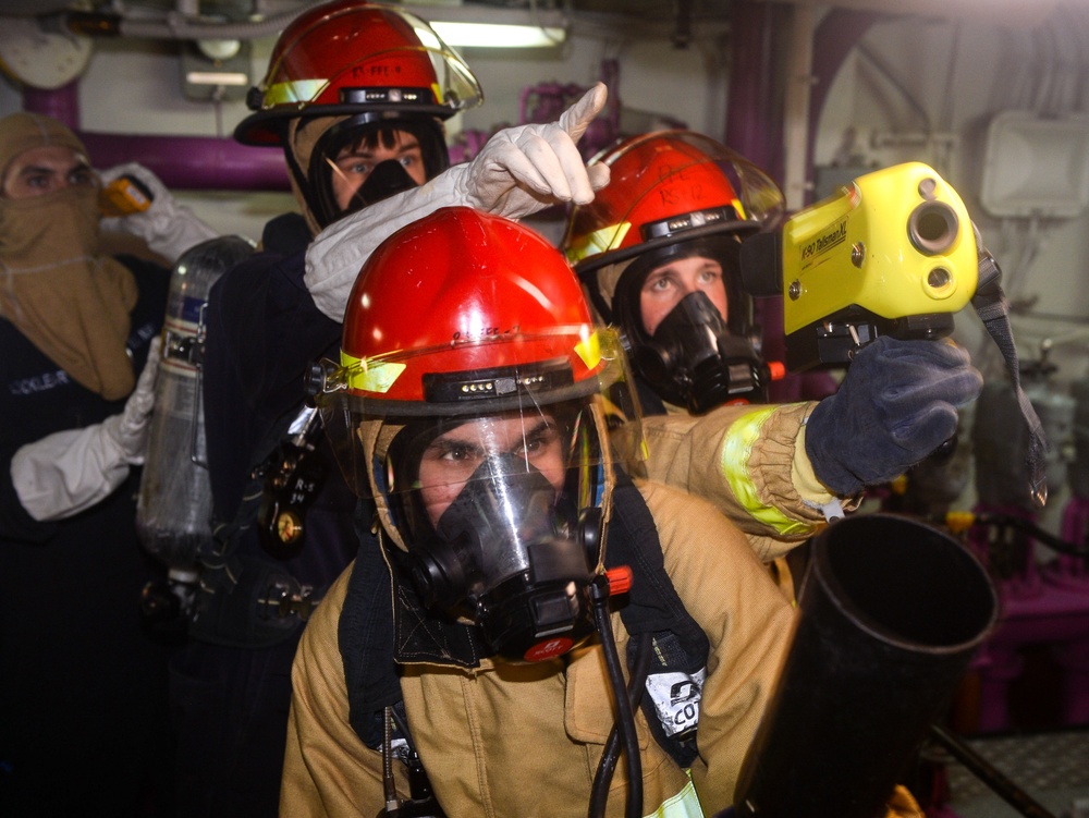 Truman is conducting readiness training in the Atlantic Ocean in preparation for future operations.