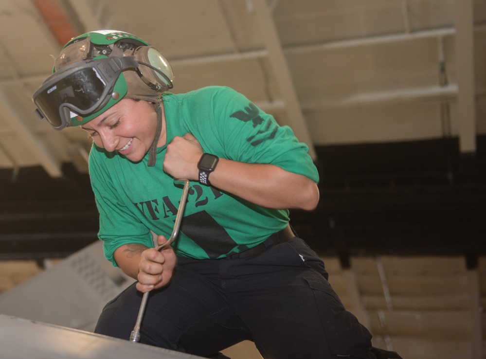 Truman is conducting readiness training in the Atlantic Ocean in preparation for future operations.