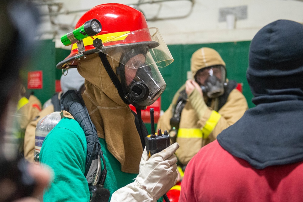 Truman is conducting readiness training in the Atlantic Ocean in preparation for future operations.