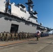 Japanese Ship Izumo-Class Helicopter Destroyer Closing Ceremony