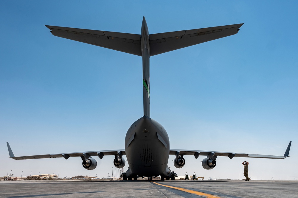 816th EAS Conducts Mission in Support of Resolute Support Mission