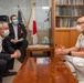 CNFJ visits Japan Ministry of Defense, Kyushu Defense Bureau