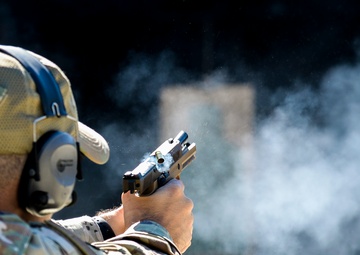 177th Fighter Wing Leadership Qualifies with SIG Sauer P320-M18 Pistol