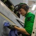 USS Carl Vinson (CVN 70) Sailors Conduct Aircraft Maintenance