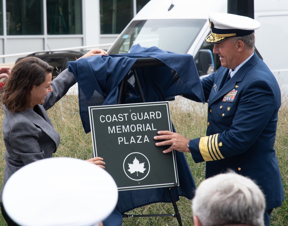 Coast Guard Memorial Rededication