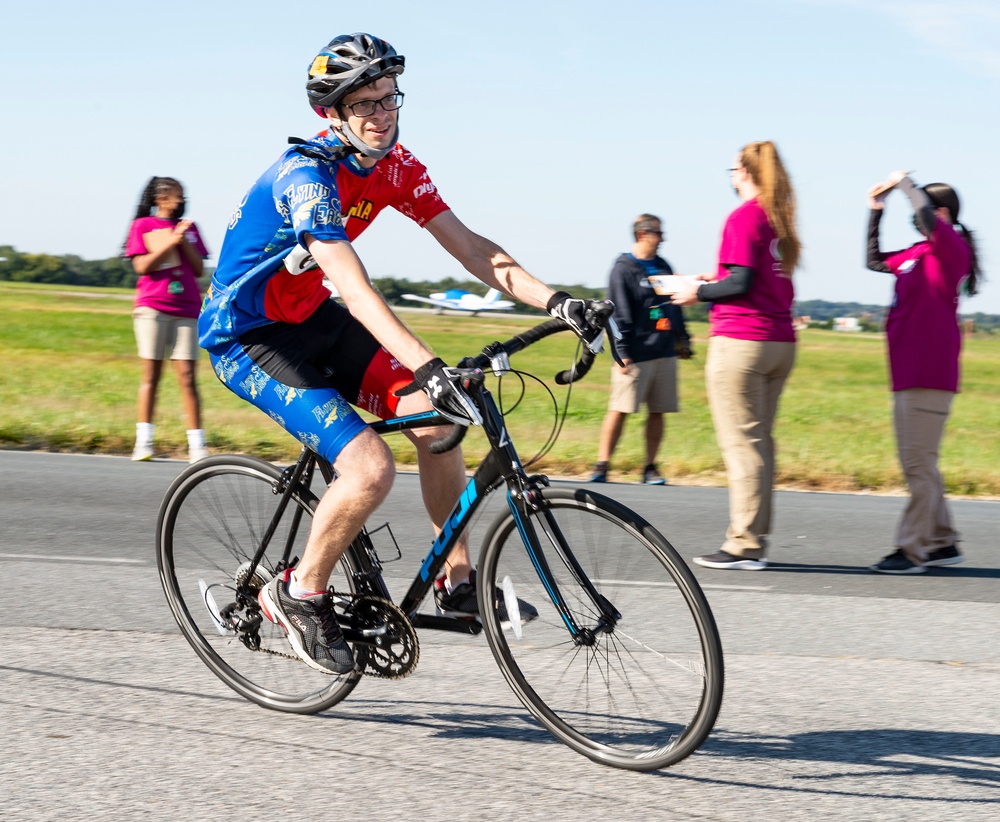 Dover AFB hosts 2021 Special Olympics Cycling Classic