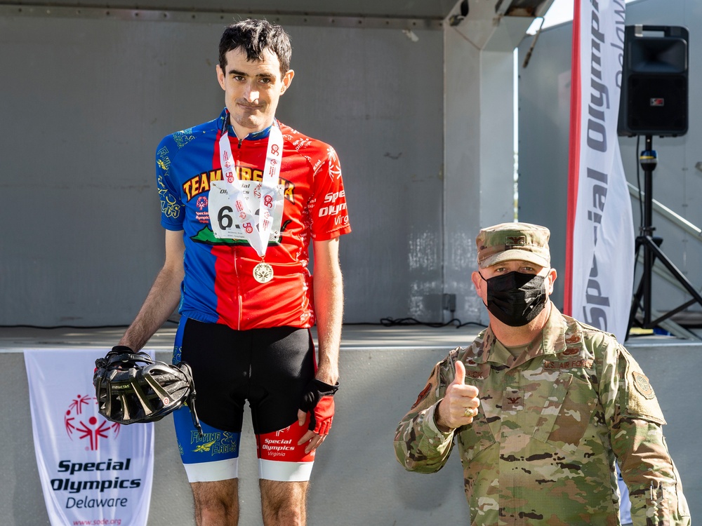 Dover AFB hosts 2021 Special Olympics Cycling Classic