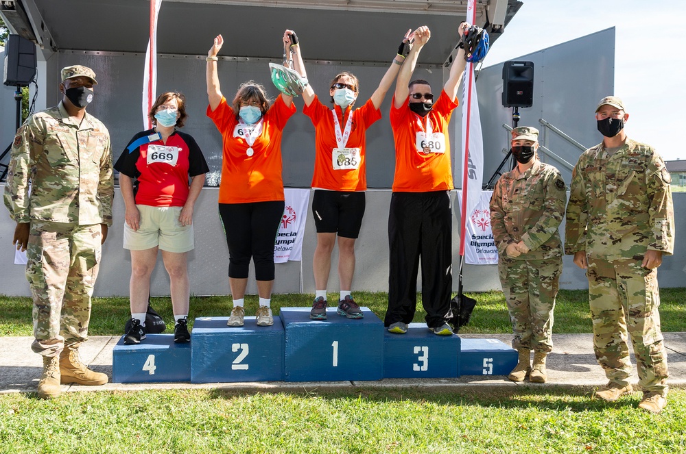 Dover AFB hosts 2021 Special Olympics Cycling Classic