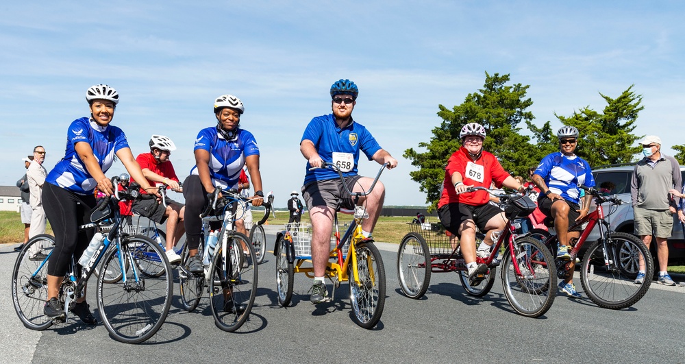 Dover AFB hosts 2021 Special Olympics Cycling Classic