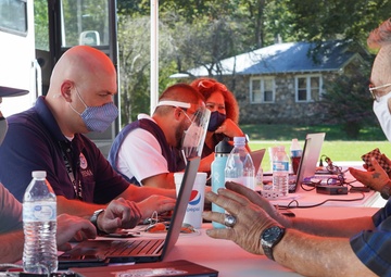 FEMA Document Drop-Off Site for Survivors of Fred