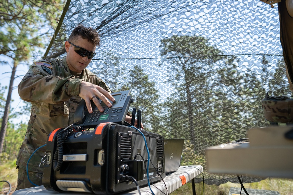 35th Signal Brigade Conducts Large Scale Combat Operations Communications Exercise