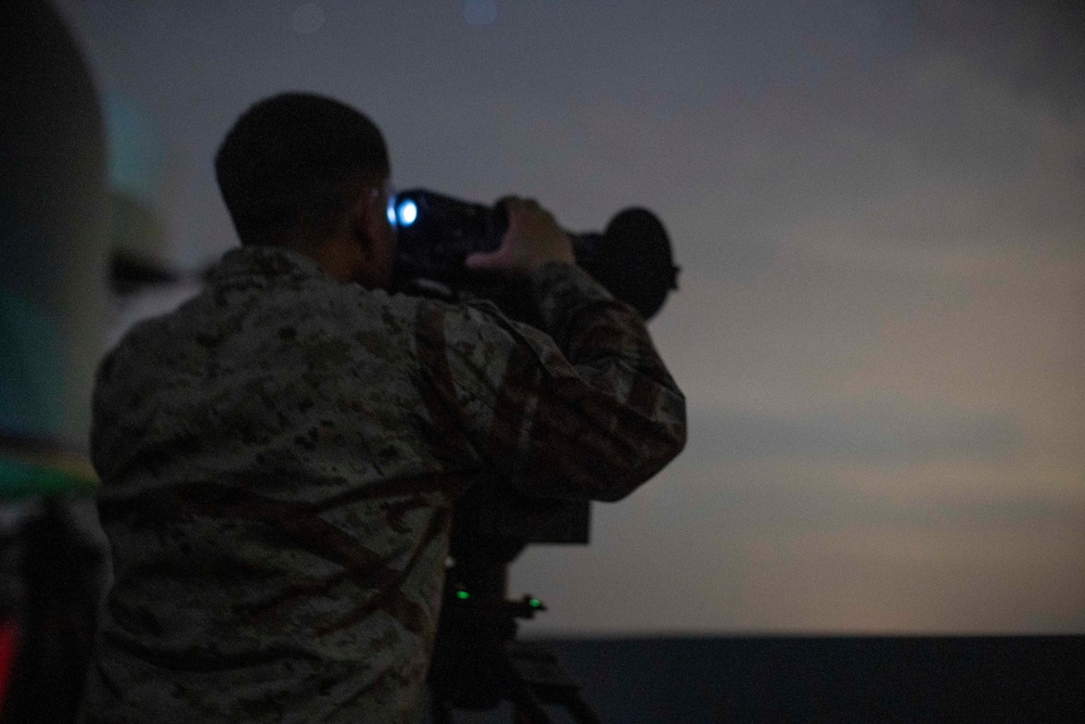 11th MEU, USS Portland transit Strait of Hormuz