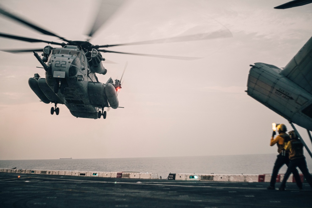 11th MEU, USS Portland transit Strait of Hormuz