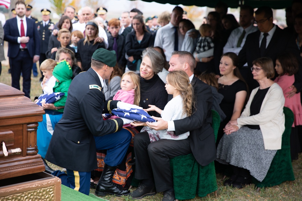 Staff Sgt. P. Lincoln Olmstead memorial service 10-5-2021