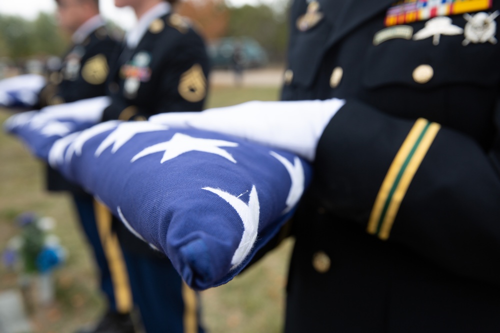 Staff Sgt. P. Lincoln Olmstead memorial service 10-5-2021