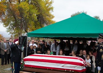 Staff Sgt. P. Lincoln Olmstead memorial service 10-5-2021