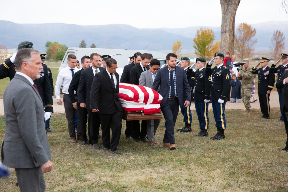 Staff Sgt. P. Lincoln Olmstead memorial service 10-5-2021