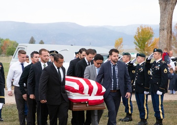 Staff Sgt. P. Lincoln Olmstead memorial service 10-5-2021