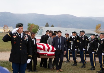 Staff Sgt. P. Lincoln Olmstead memorial service 10-5-2021