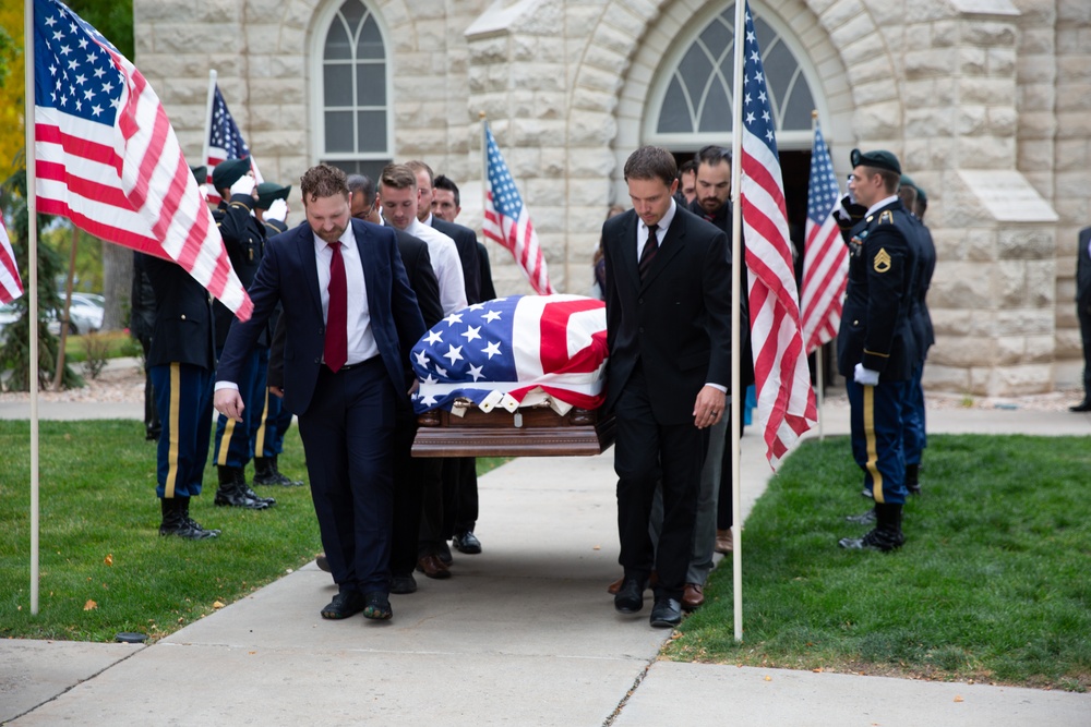 Staff Sgt. P. Lincoln Olmstead memorial service 10-5-2021