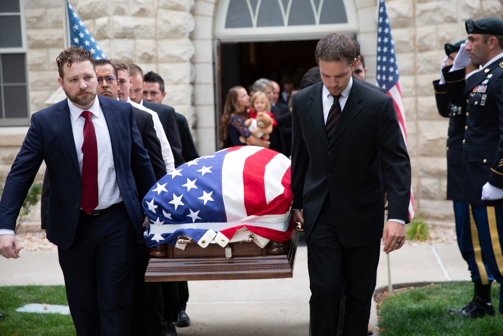 Staff Sgt. P. Lincoln Olmstead memorial service 10-5-2021