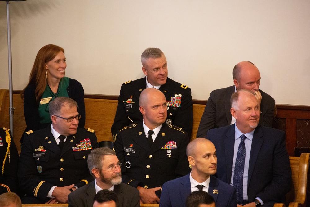 Staff Sgt. P. Lincoln Olmstead memorial service 10-5-2021
